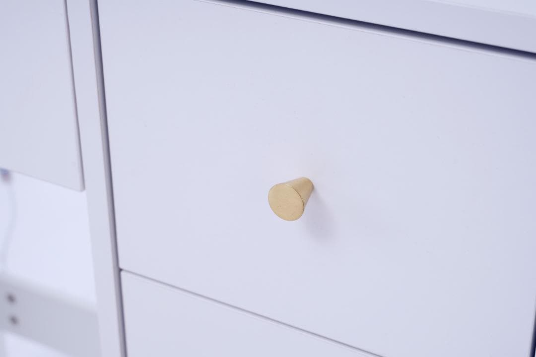 コメントで10%OFF ドレッサー 化粧台 鏡台 LEDライト スツール付 収納