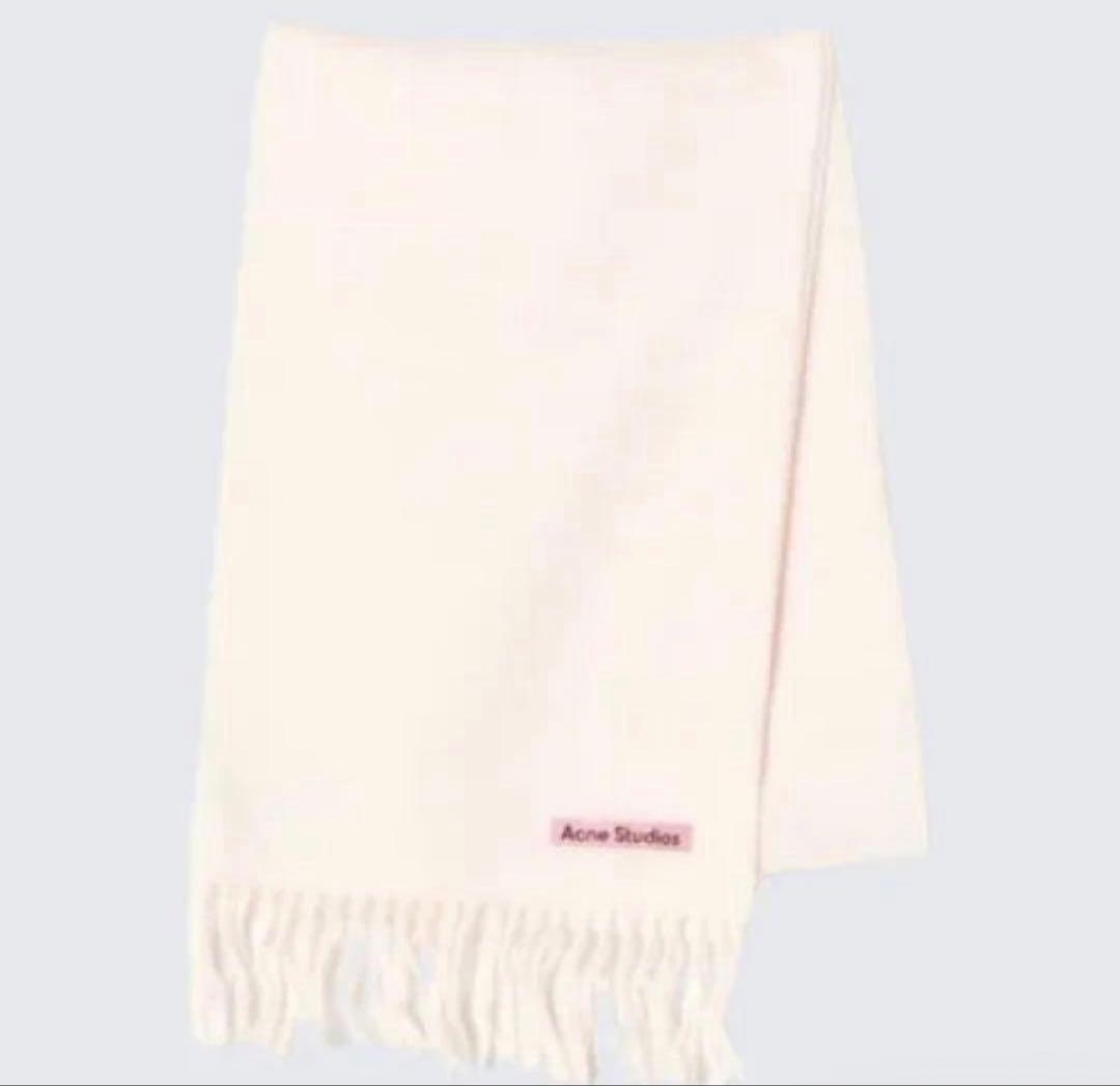 Acne Studios クリーム色 マフラー