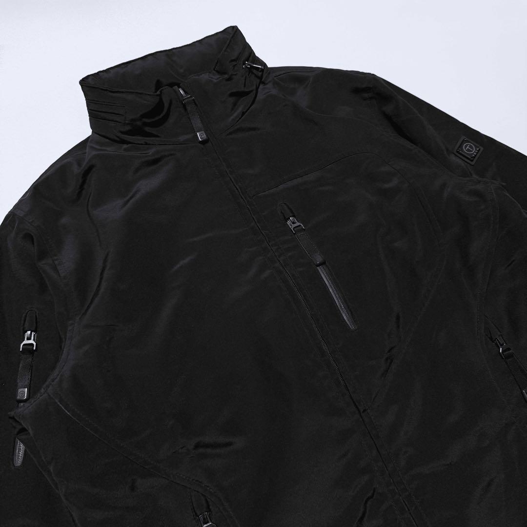 【TUMI】T-TECH トゥミ トラベルジャケット ブルゾン フード付き 黒