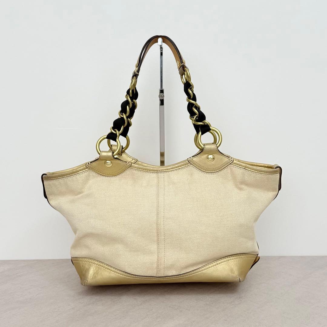 COACH トートバッグ タトゥーグラフィック バラモチーフ 肩掛け可能 レア