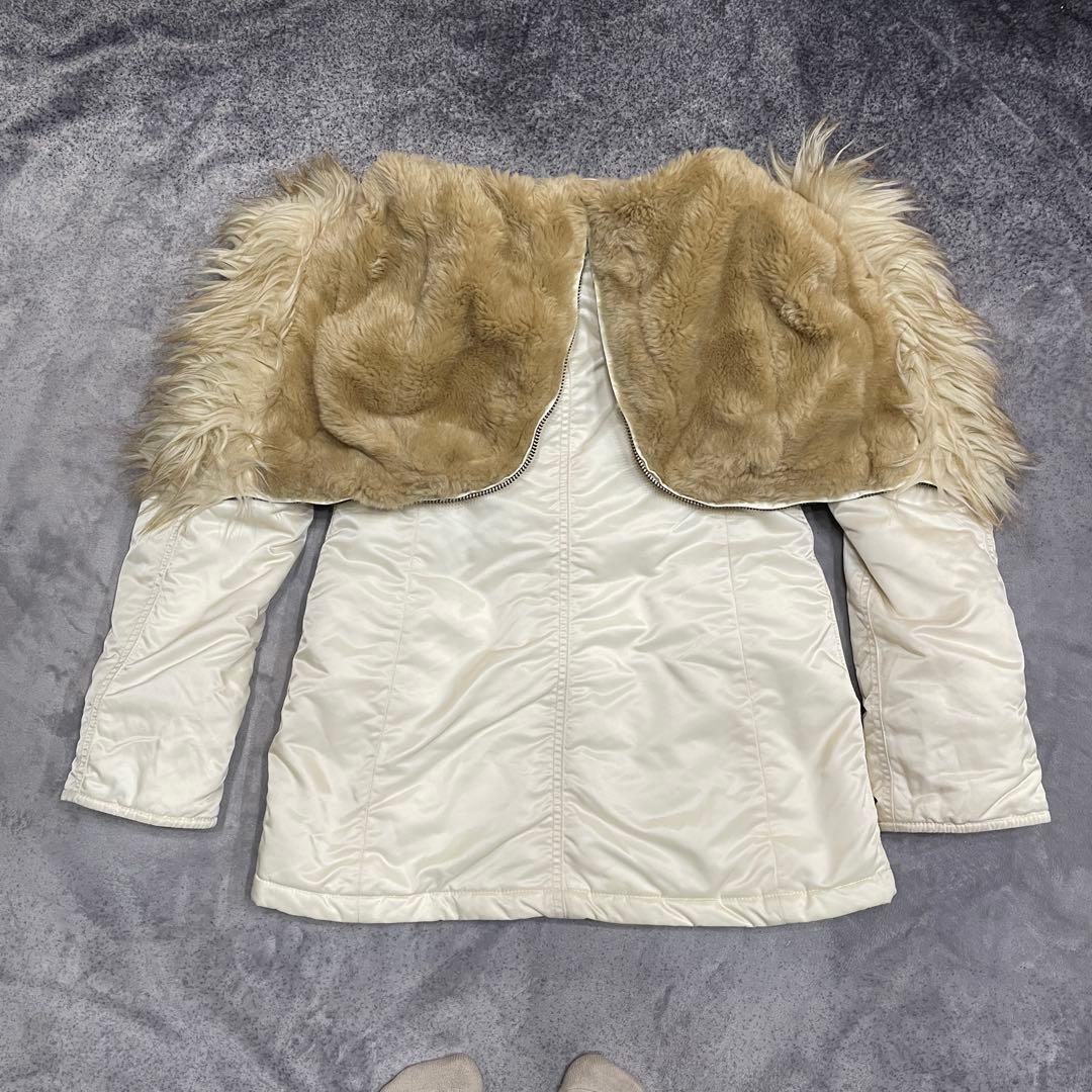 希少 00s ヒステリックグラマー N2B フライトジャケット Y2K