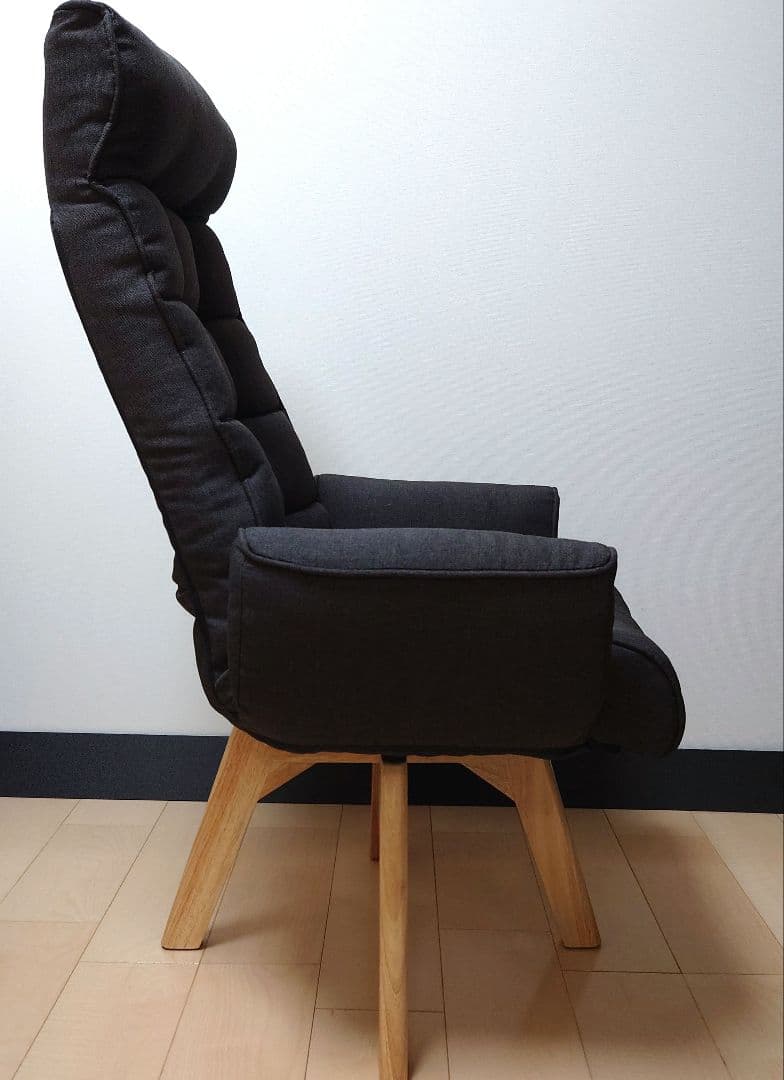 回転チェア　リクライニング　ハイバック　アイリスオーヤマ