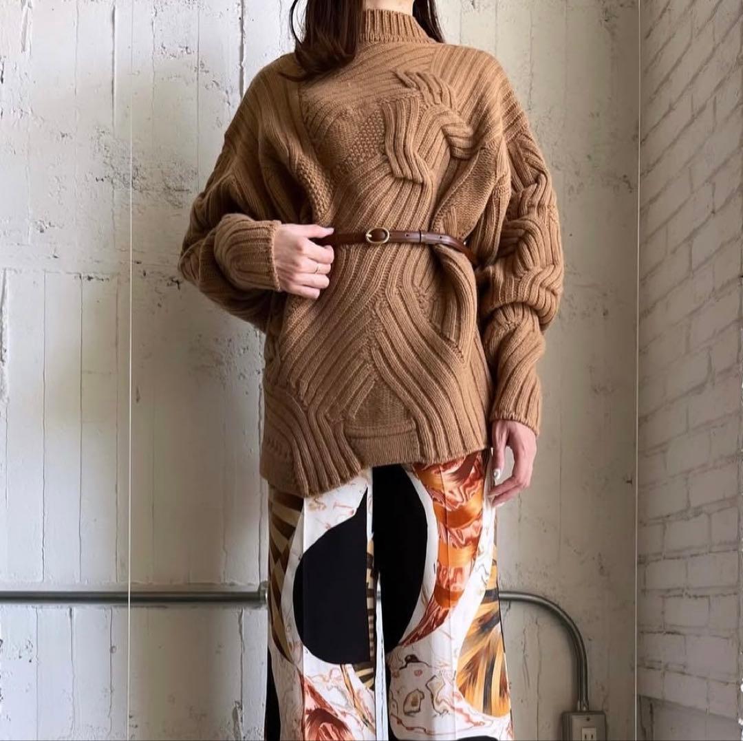 マメクロゴウチ　ニット　サイズ2