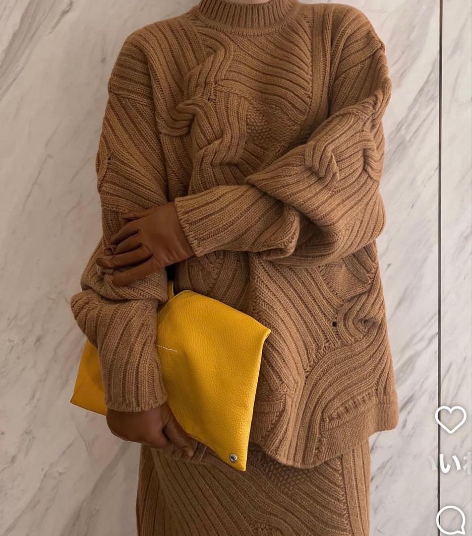 マメクロゴウチ　ニット　サイズ2