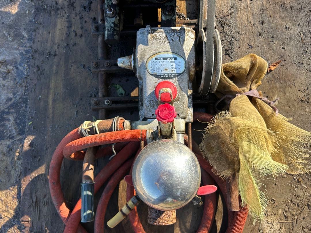 宮崎　丸山 セット動噴　ディーゼル　MS303 4馬力 動力噴霧器 動噴　潅水