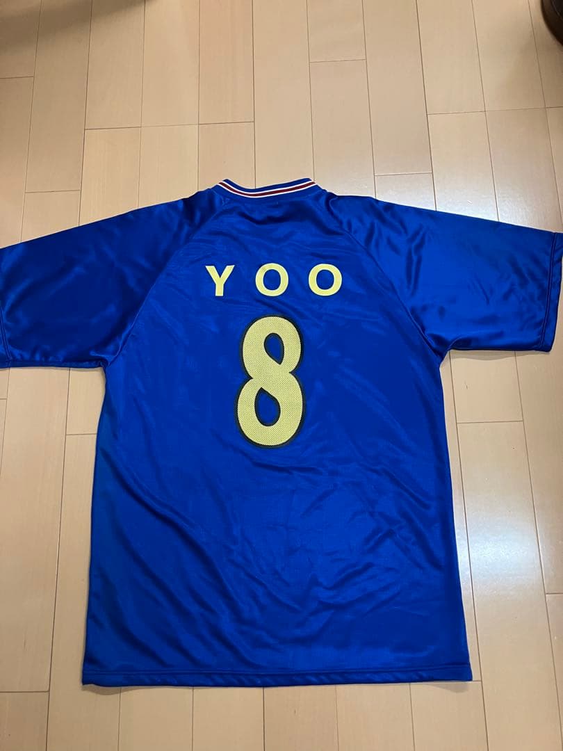 ユサンチョル　柳想鐵　ユニフォーム　横浜Fマリノス　サッカー　Jリーグ　当時