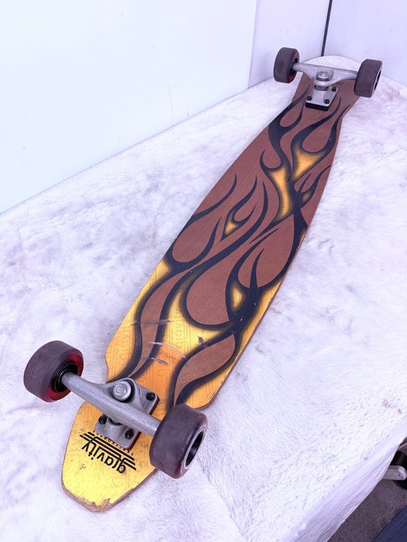 整備済み♪ GRAVITY グラビティ ロングスケート コンプリート 送料無料