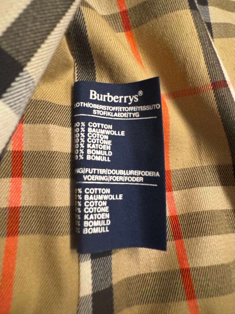 【希少】【1点限り】Burberry バーバリー 1枚袖 コート 西口修平