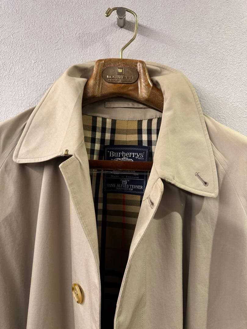 【希少】【1点限り】Burberry バーバリー 1枚袖 コート 西口修平