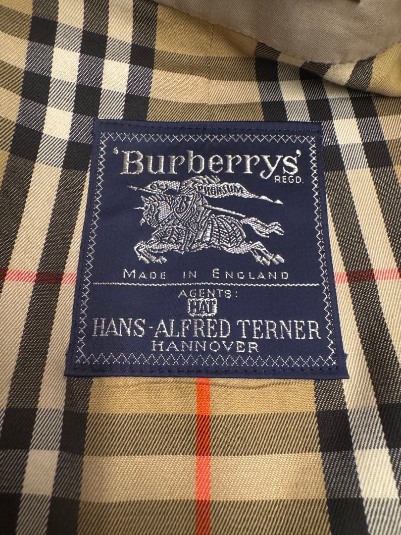 【希少】【1点限り】Burberry バーバリー 1枚袖 コート 西口修平