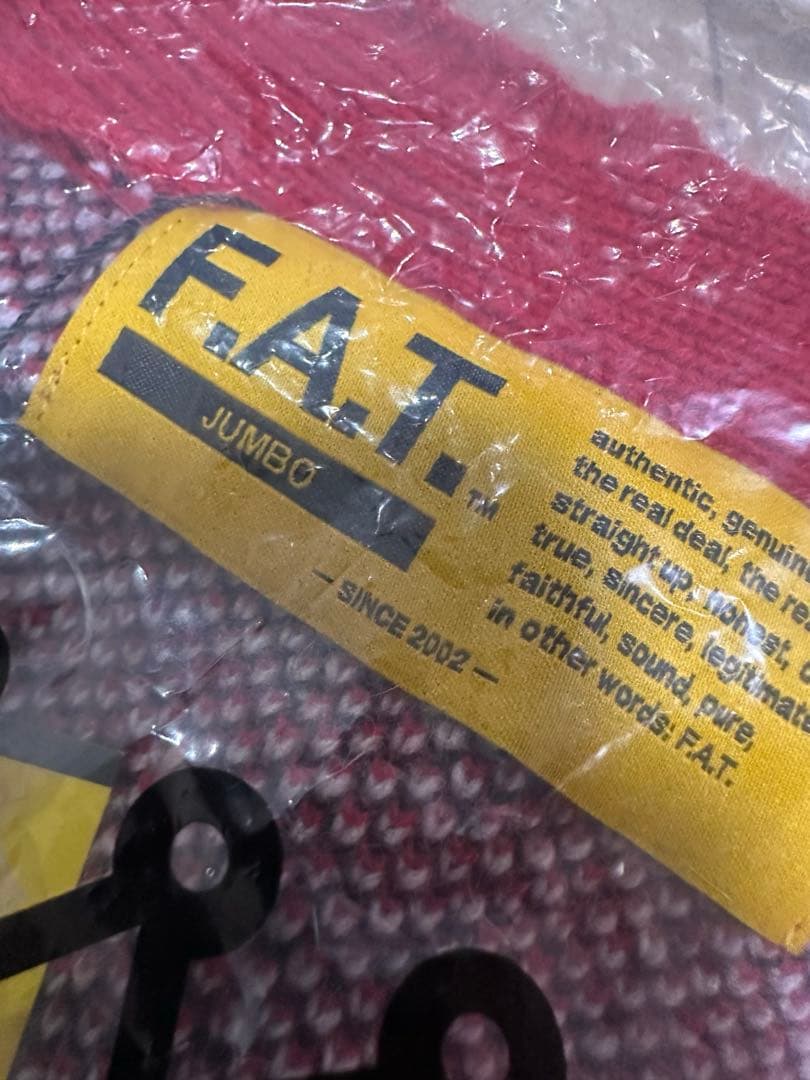 新品F.A.T. バンダナ柄 カーディガン JUMBO サイズ レッド