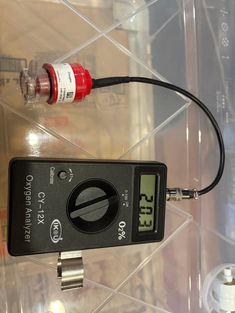 酸素発生器 酸素濃度測定器 酸素室(おまけ)のセット