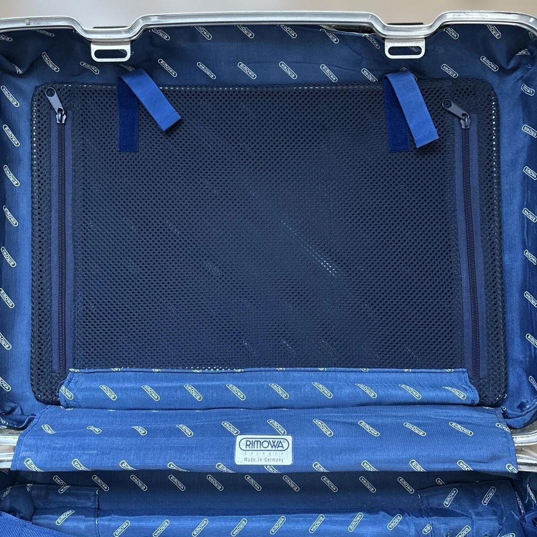 コ*グ様 希少 RIMOWA リモワ トパーズ キャビントローリー　青ロゴ2輪