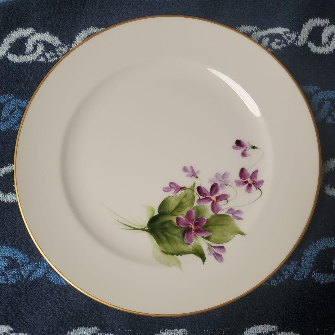貴重　ハンドペイント　大倉陶園　花柄　プレート6枚セット　オークラ　アンティーク