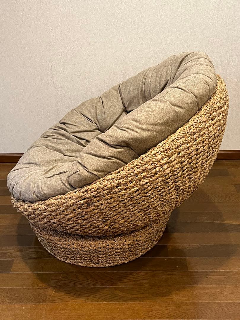 大人気　パパサンチェア　リバーシブル　リラックスチェア　1人インテリアソファ