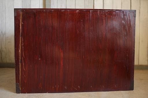 丸金具　時代庄内箪笥3段