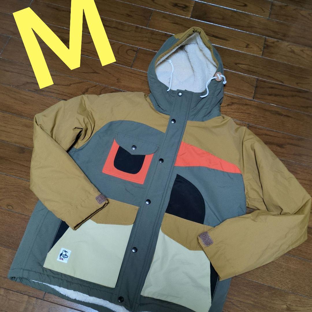 【限定】チャムス　キャンピングボアパーカー　Ｍ　マルチカラー