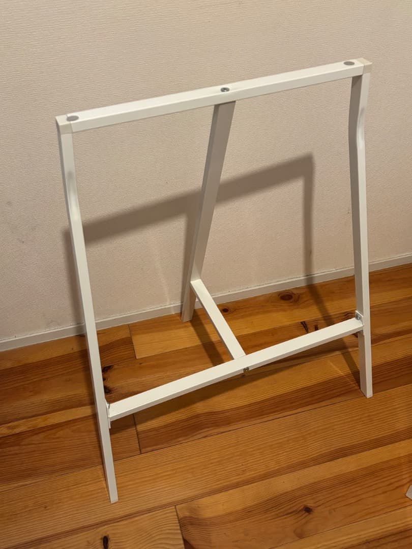 IKEA LERBERG イケア レールベリ 脚 ホワイト2脚セット 廃番品