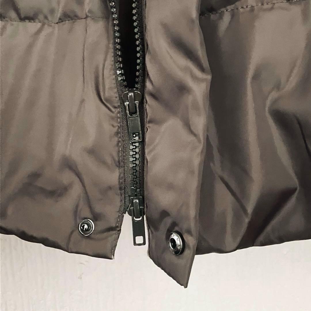 【ドラッグストアーズ】美品 ライト ダウン ロングコート オリーブ M