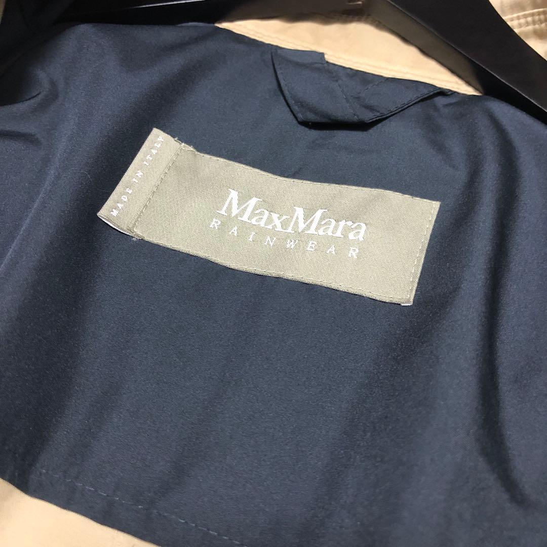 近年モデル✨　マックスマーラ　レインウェア　トレンチコート　ダブル　ベージュ