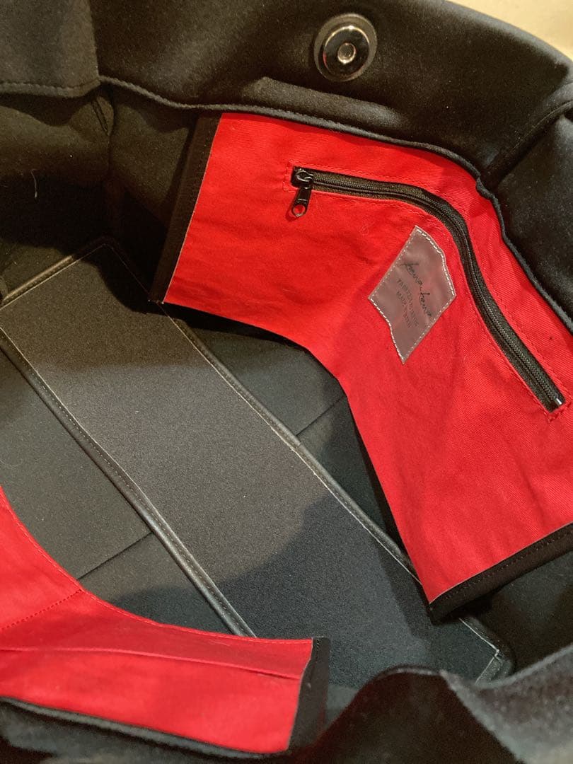 【美品】kawa-kawa wet トートバッグ　Mサイズ　黒