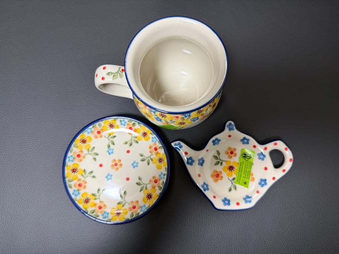 ポーリッシュポタリー ボウル 皿 マグカップ セット ポーランド食器 シリアル