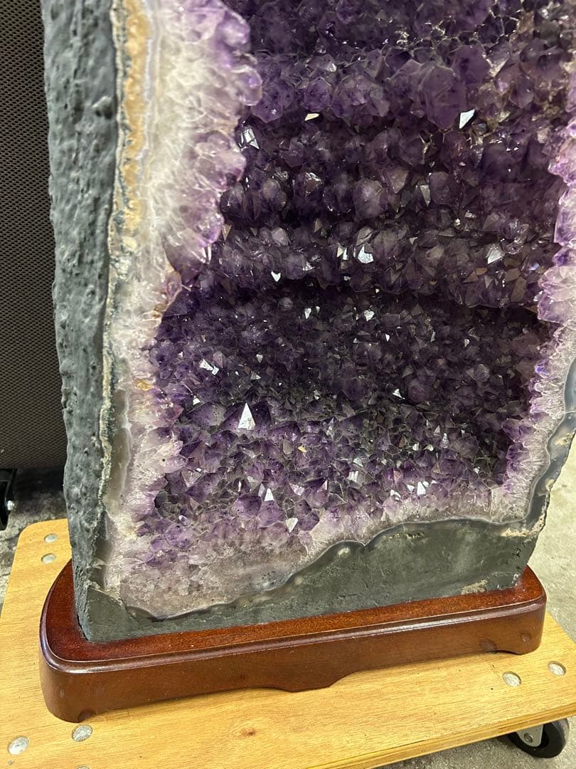★巨大★超レア★ アメジストドーム 天然石 大型 高さ78cm 30kg以上