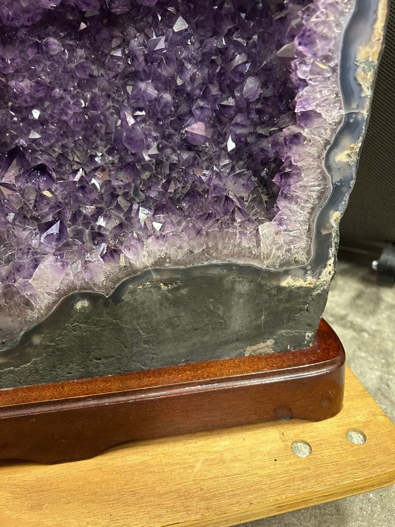 ★巨大★超レア★ アメジストドーム 天然石 大型 高さ78cm 30kg以上