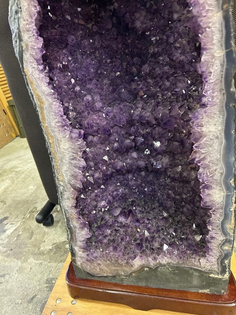 ★巨大★超レア★ アメジストドーム 天然石 大型 高さ78cm 30kg以上