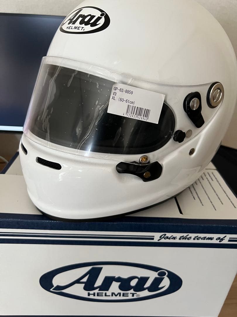 アライ フルフェイスヘルメット Arai ホワイト GP-6S 8859 4輪
