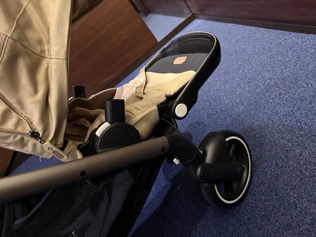 ★港区&お引き渡し可能★cybex ガゼルS レインカバー&カップホルダー付き