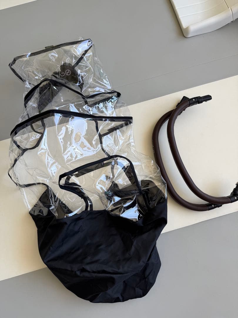 ★港区&お引き渡し可能★cybex ガゼルS レインカバー&カップホルダー付き