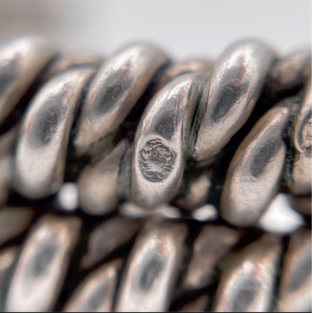 【時間限定】エルメス HERMÈSツイスト シルバー バングル ブレスレット