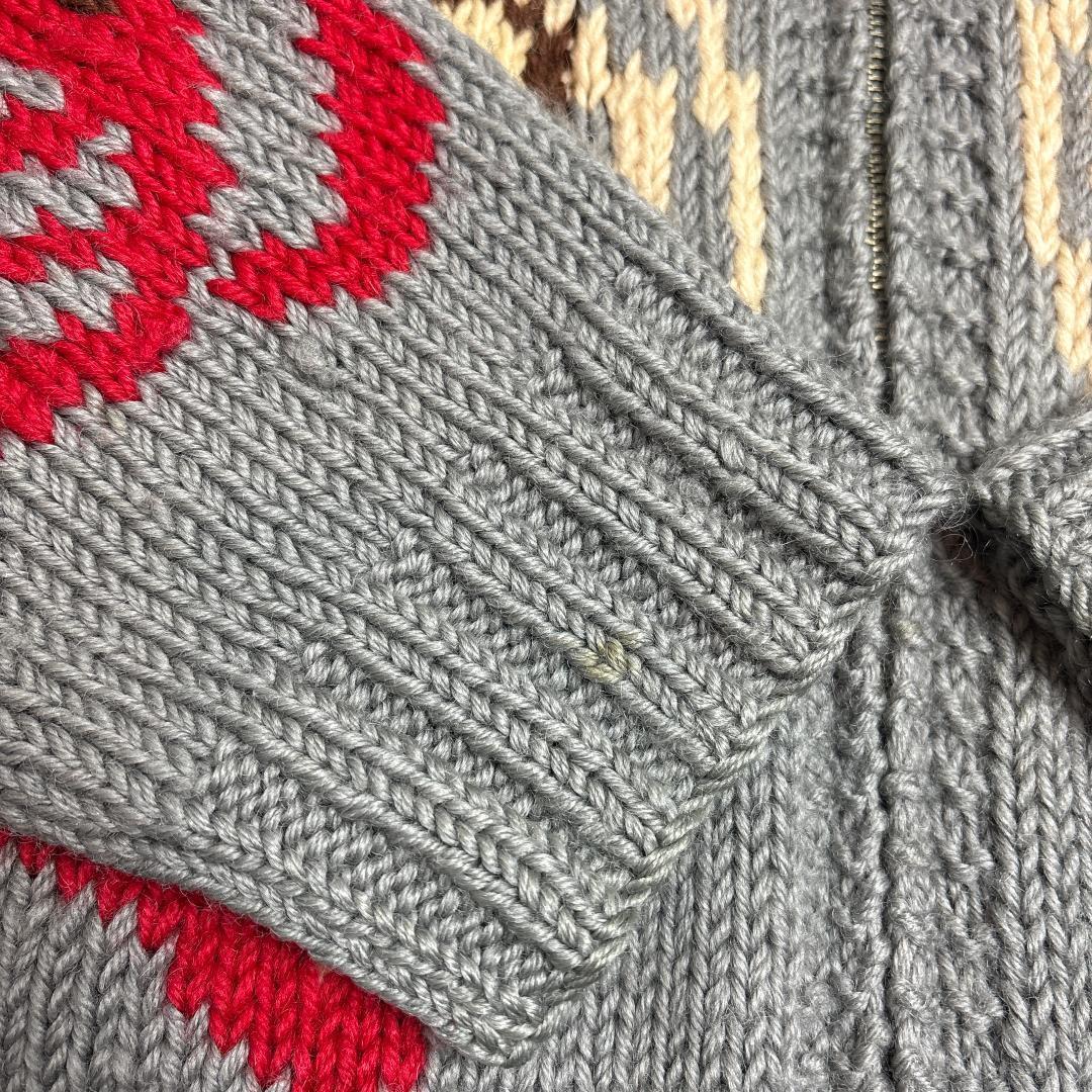 希少 初期 Pherrow's カウチンセーター 宇宙柄 フェローズ L Y2K