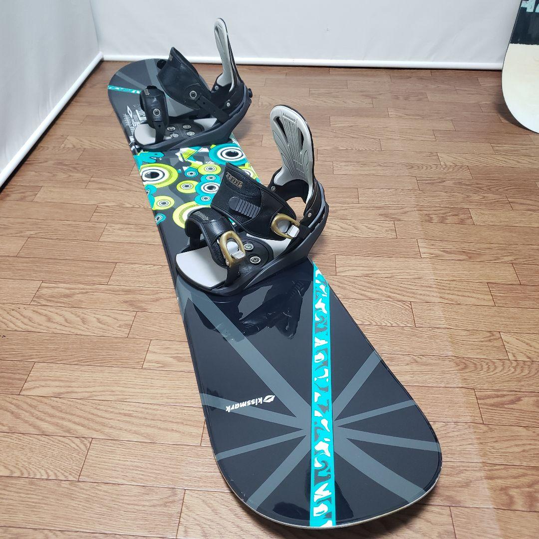 KISSMARK 153cm 初心者 スノーボードセット