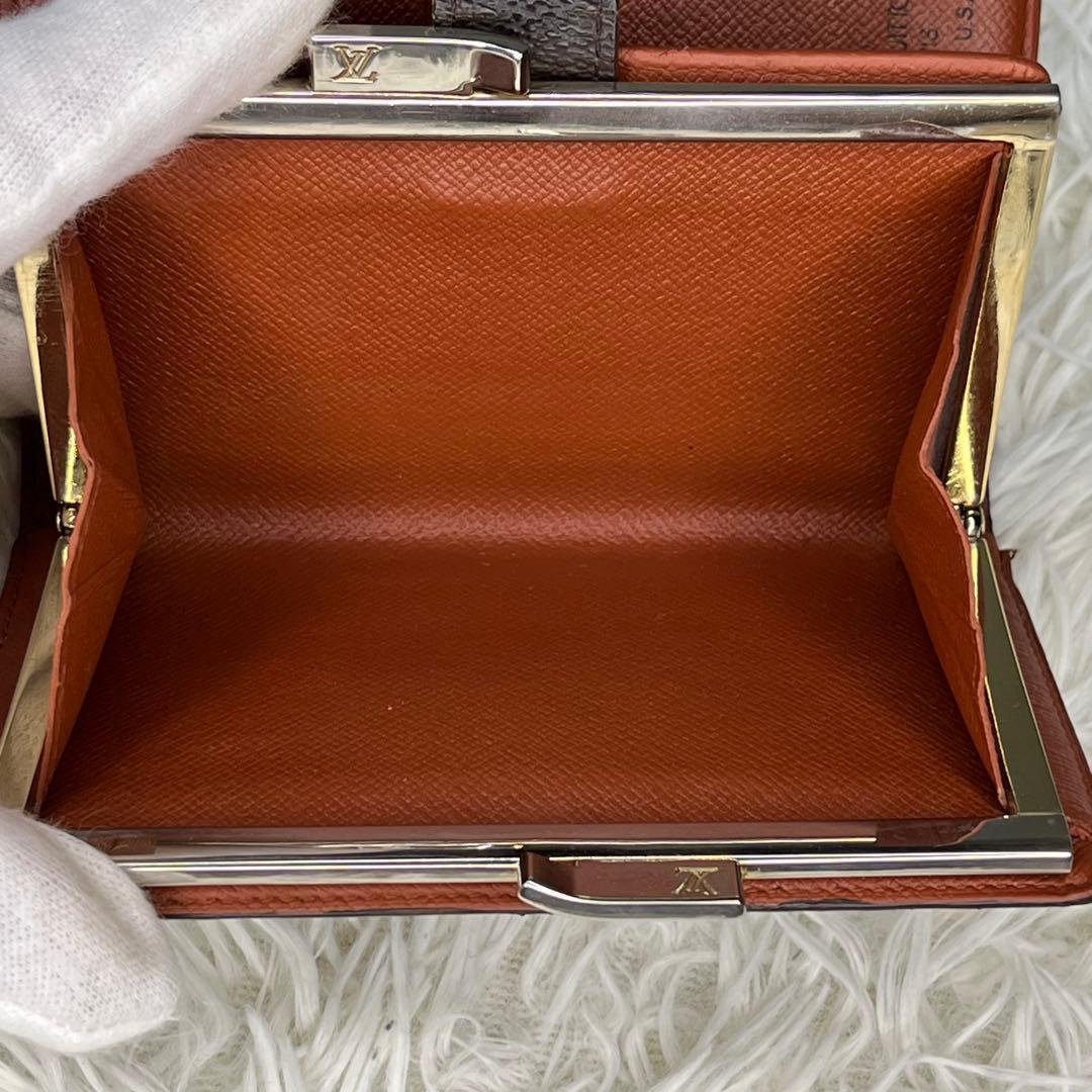 LOUIS VUITTON ポルトモネ・ビエ・ヴィエノワ がま口　M61663