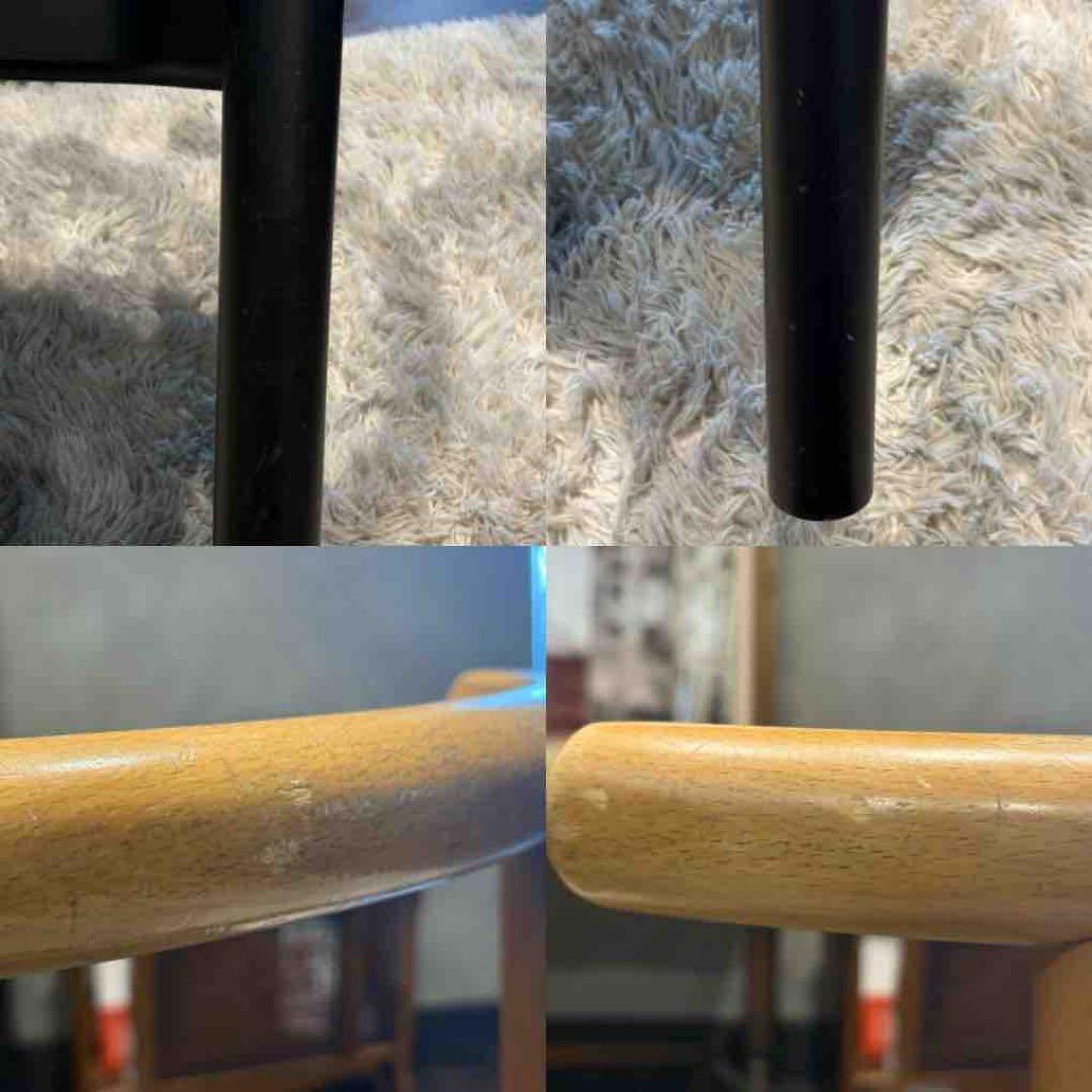 北欧　レトロ　ビンテージチェア　ラウンドチェア　4脚セット　nZ