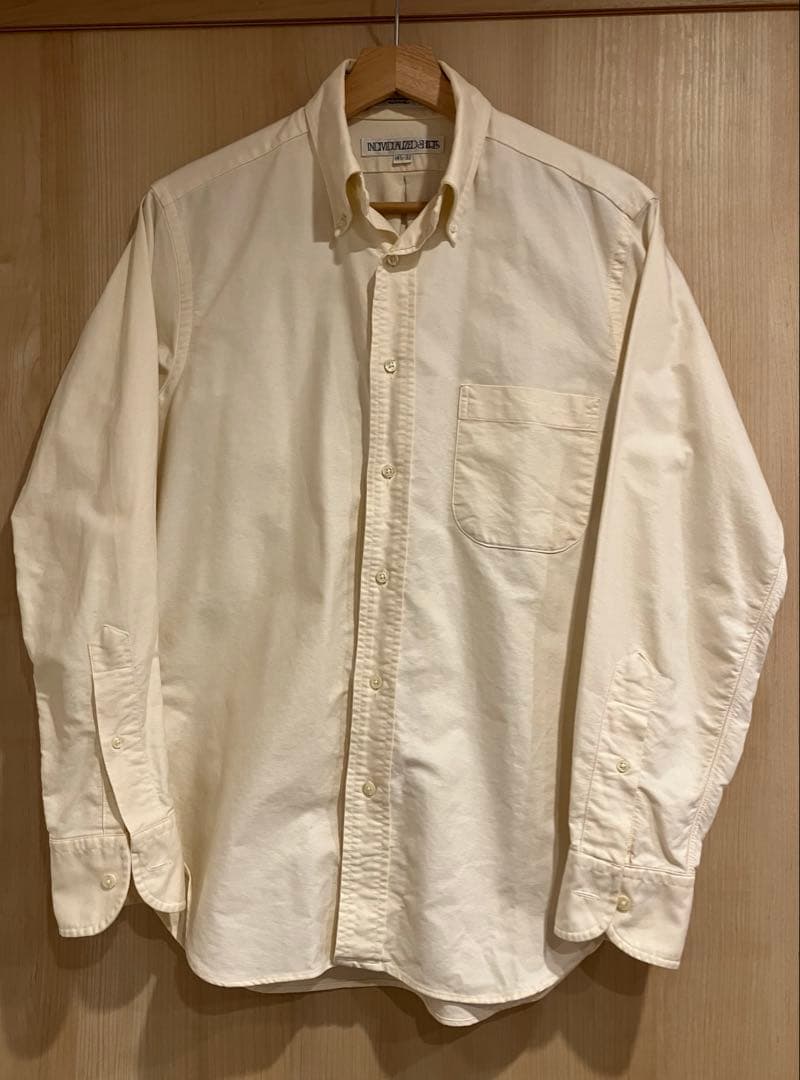 【名品】インディヴィジュアライズド　ボタンダウン　シャツ　MADE IN USA