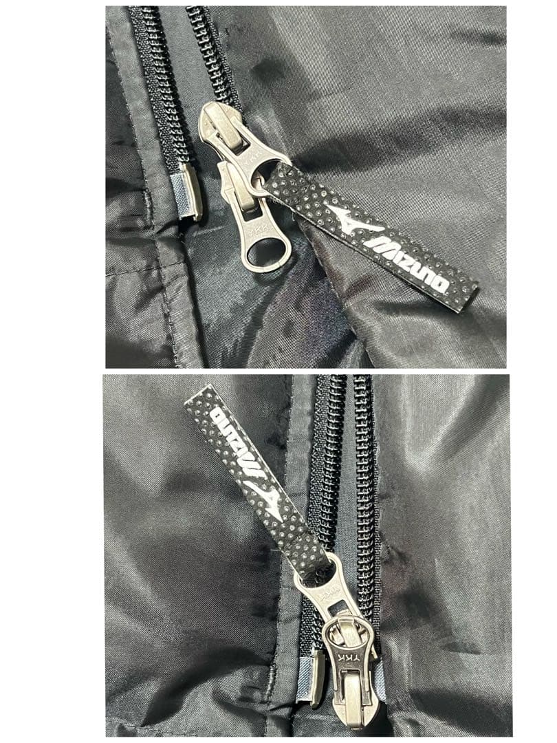 ミズノ　ダウン　ロング　ベンチコート　サーマルプラス　Oサイズ　ブラック