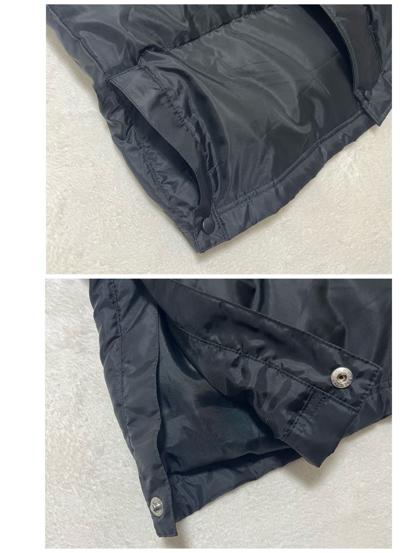 ミズノ　ダウン　ロング　ベンチコート　サーマルプラス　Oサイズ　ブラック