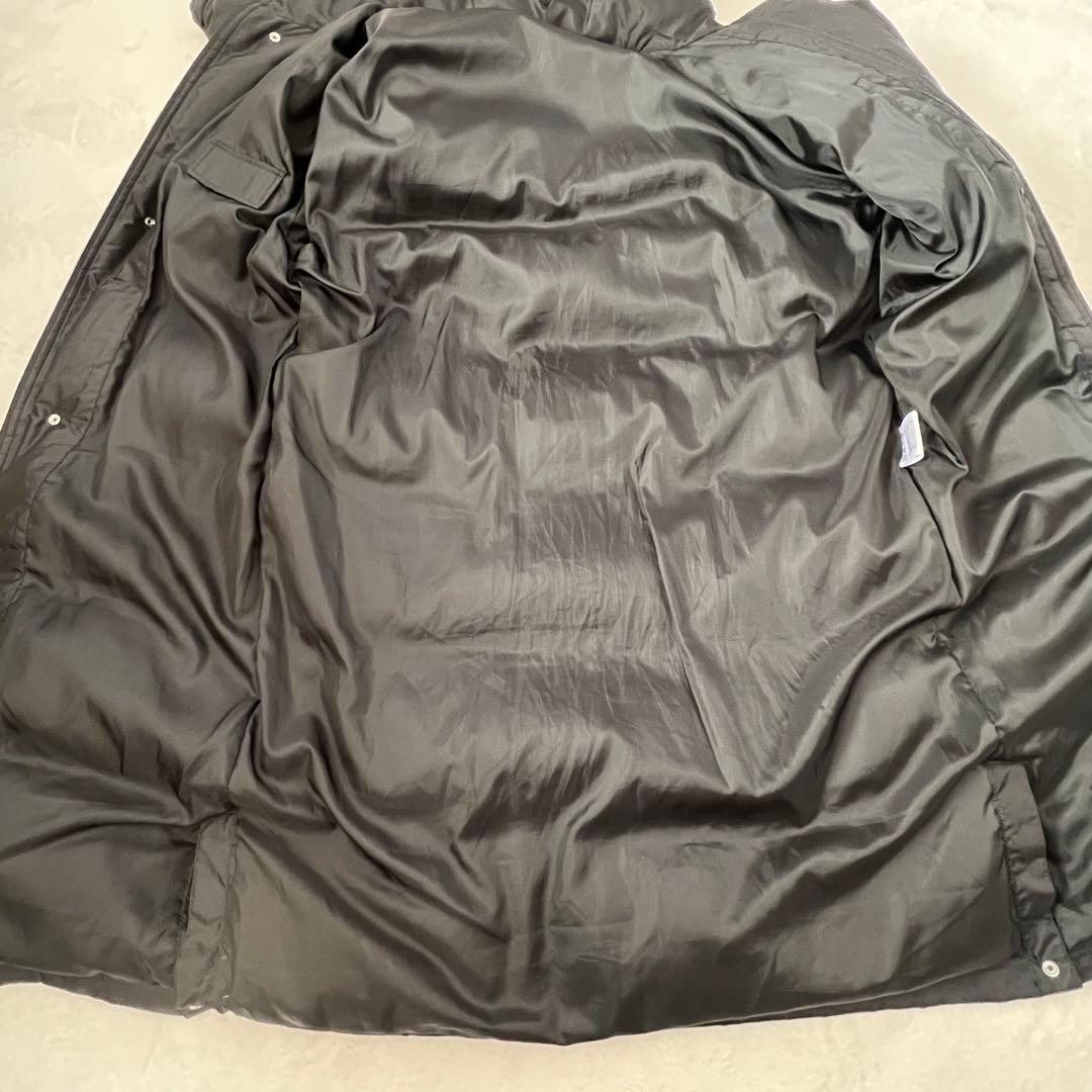 ミズノ　ダウン　ロング　ベンチコート　サーマルプラス　Oサイズ　ブラック