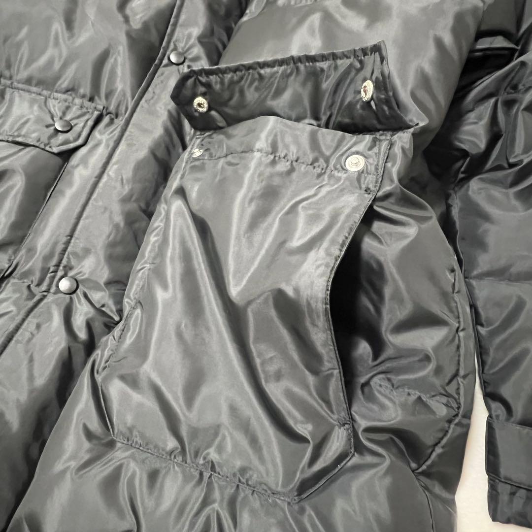 ミズノ　ダウン　ロング　ベンチコート　サーマルプラス　Oサイズ　ブラック