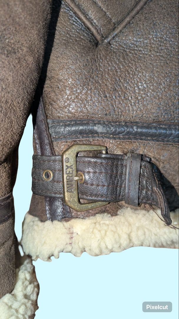 T*様 【希少】AVIREX B-3 フライトジャケット ファーフード 米国製