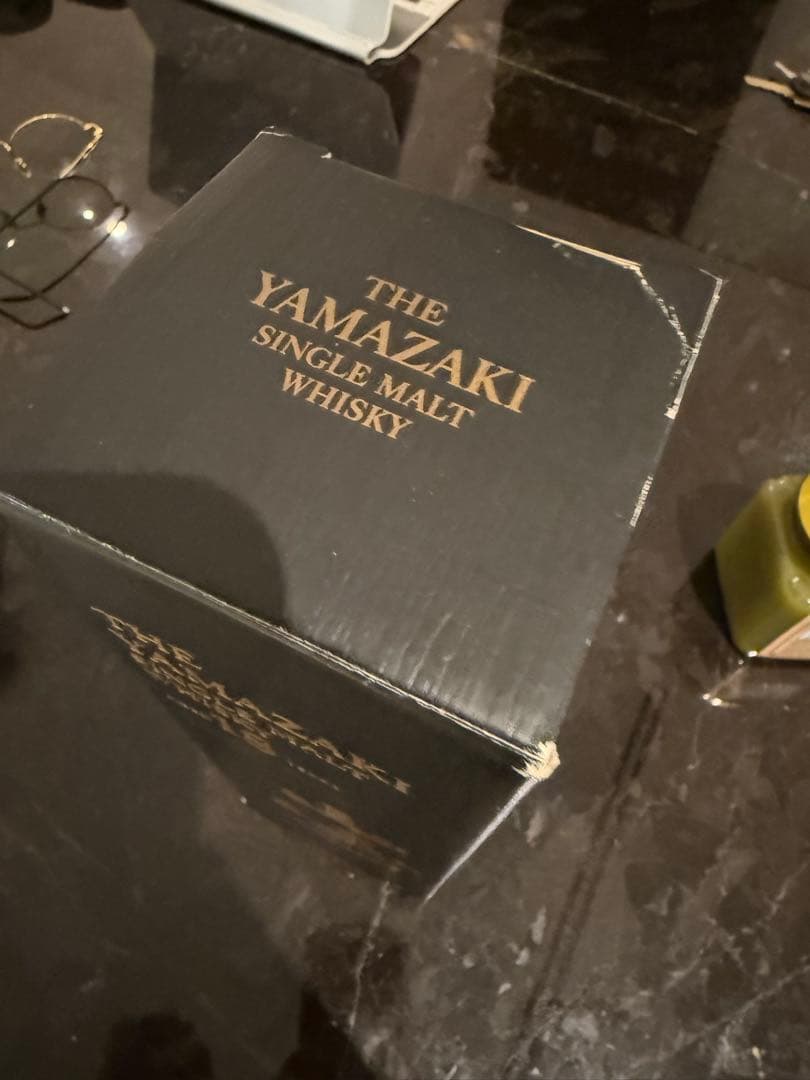 山崎 18年 シングルモルトウイスキー ボックス付き