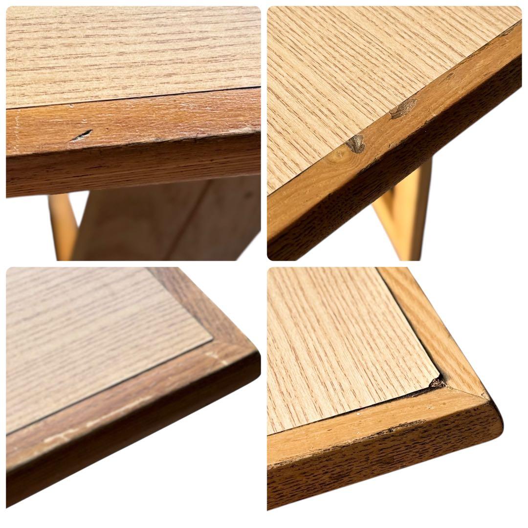 HR910 浜本工芸　バタフライテーブル　拡張　伸縮　シャビーシック