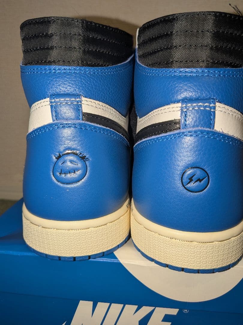 Travis × Fragment × AJ1 \"Military Blue\"