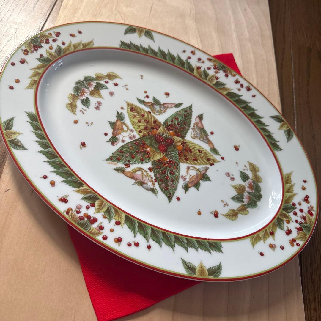 エルメス　大皿　クリスマス
