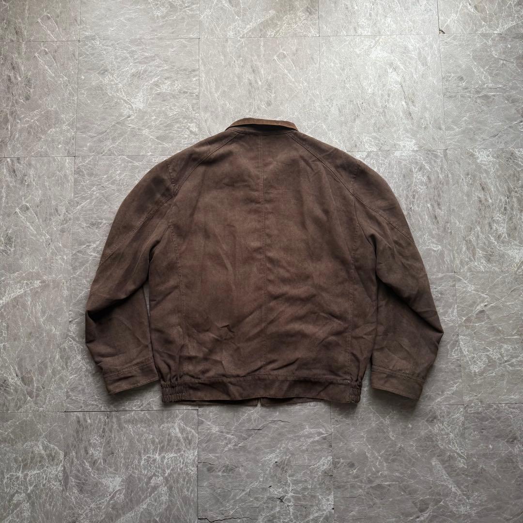 Golden Bear 短丈　スエード　ハリントンジャケット