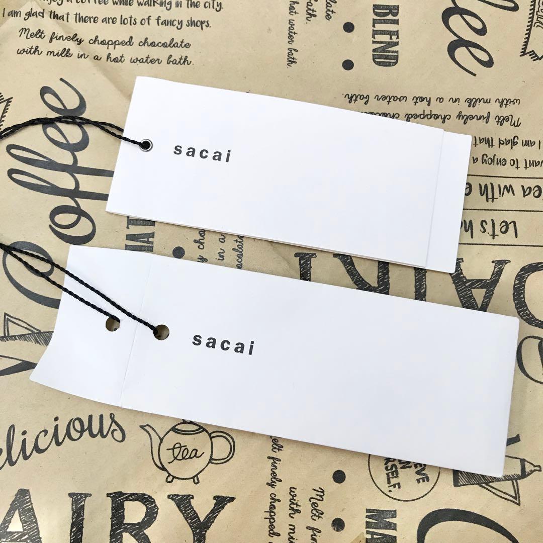 サカイ シングルブレスト二重襟 チェスターコート 21-02454M S2765