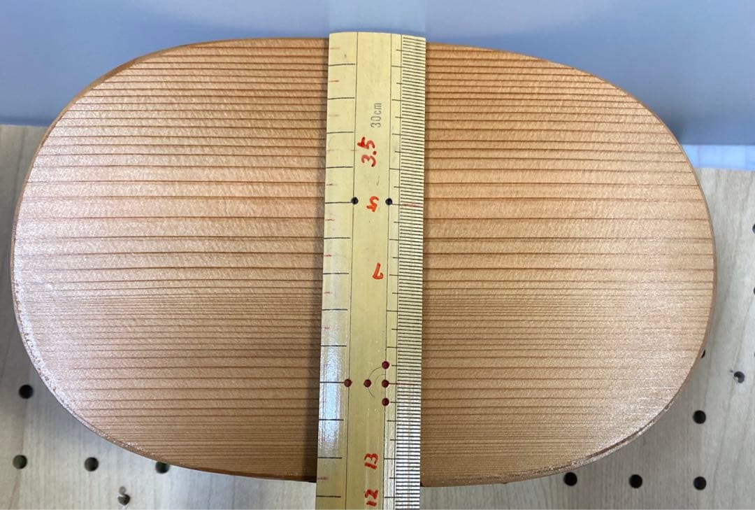 新品銘柄最後1点　わっぱ　特大 超軽量157g 自立巾着4柄選べる 940 cc